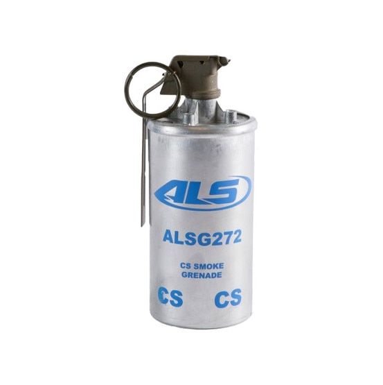 CS grenade for law enforcement use.